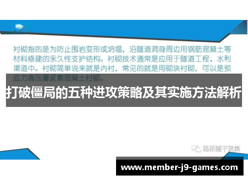 打破僵局的五种进攻策略及其实施方法解析